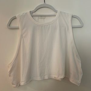 Skims Large Boyfriend Crop Tank